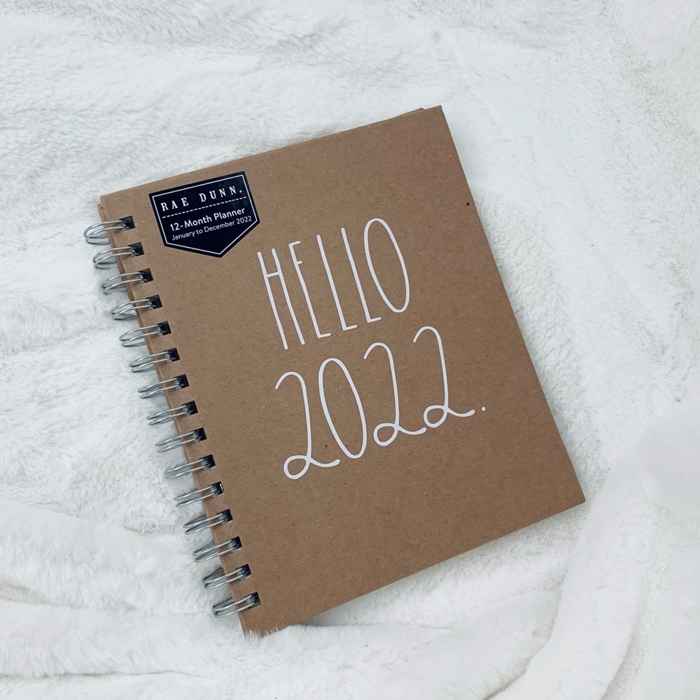Rae Dunn | “Hello 2022” 12-Month Planner | Brand New